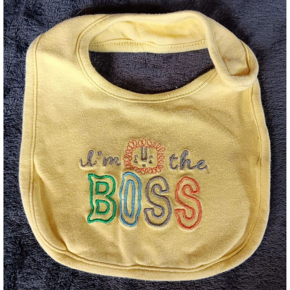 Bibs Baby Boys Fabric teething clothing protection Lot Of 5